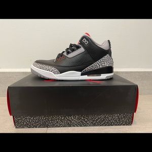 Size 9 - Jordan 3 Retro OG Black Cement 2018
